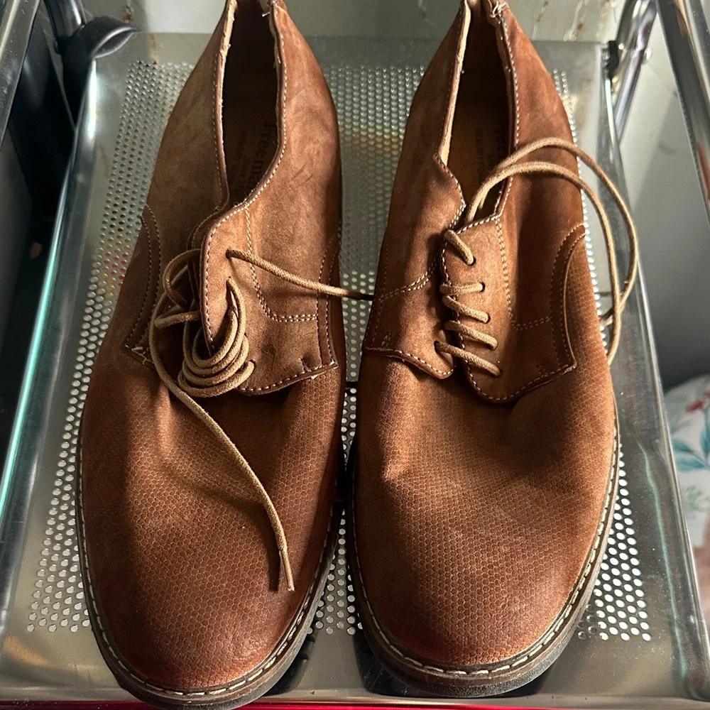 Brown Leather Men's Shoes